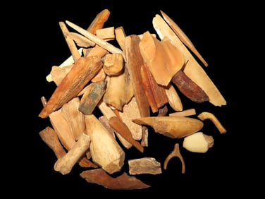 Grouping of Walrus Bone Eskimo Tools, Found Along the Alaska Coast and Rivers