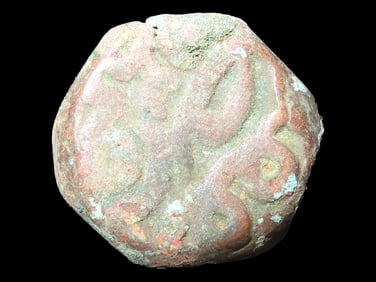 Mughal Coins, Copper/Brass, 1200-1400 AD Afghanistan