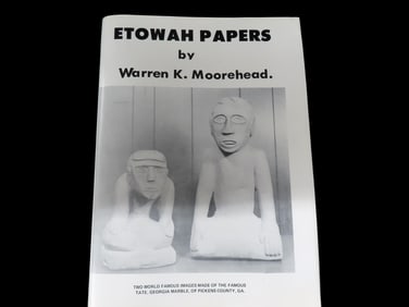 11 3/8' Etowah Papers Book by Warren K. Moorehead