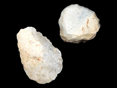 Pair of Nice Colorful Chert Tools, Fulton CO., IL