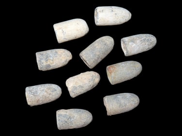 Civil War Musket Balls, Metal Detecting Finds of Boyd Cole Wayne Co., TN