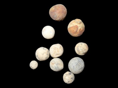Civil War Musket Balls, Metal Detecting Finds of Boyd Cole Wayne Co., TN