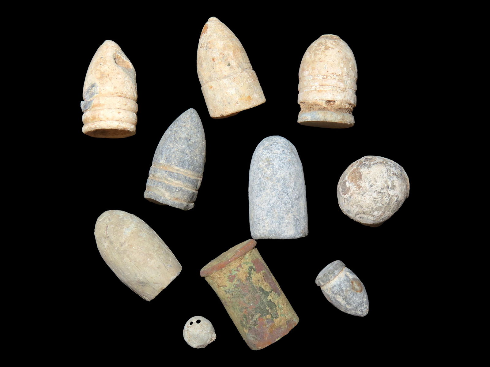 Civil War Musket Balls, Metal Detecting Finds of Boyd Cole Wayne Co., TN (1 of 4)