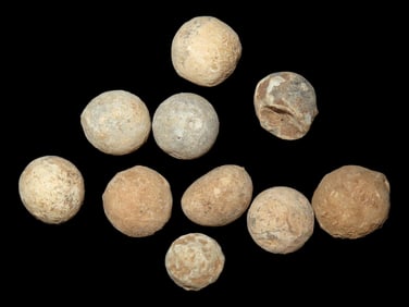 Civil War Musket Balls, Metal Detecting Finds of Boyd Cole Wayne Co., TN