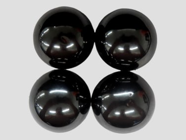 4 Magnetic Hematite Stress Relief Balls