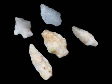 Crystal Quartz Guilford Arrowhead Appalachia, North Carolina