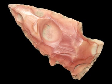 1 1/16' Warsaw Chert, Found by Gary Nelson, Van Buren Co., IA, Famous YouTube Channel