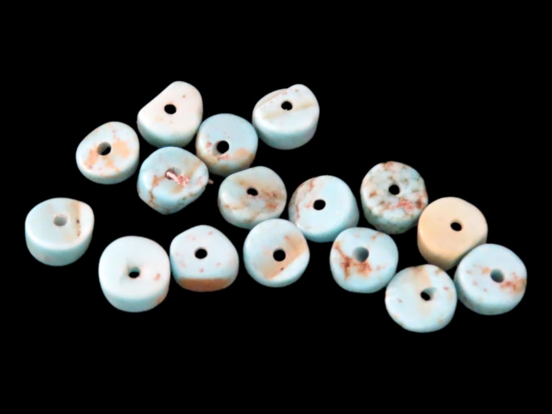 Set of New Mexico Turquoise Beads: Set of New Mexico Turquoise Beads