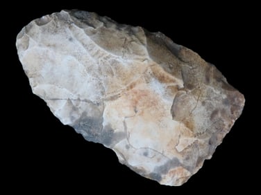 2 1/8' Ground Base Paleo Knife, Gary Nelson in Van Buren Co. IA