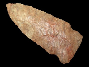 2 1/2" Creek Stained Matanza Pt., Found By Gary Nelson In Van Buren Co., Iowa