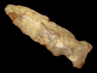 3 1/2" Graham Cave Creek Stained Pt., Found By Gary Nelson In Van Buren Co., Iowa