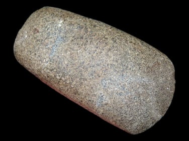 4 1/2" Wiry Granite Celt, Found by Floyd Lish, Adams Co., Illinois