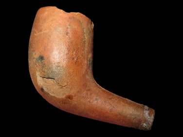 2 3/8" Historic Clay Pipe