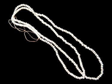 Necklace of Seed Trade Beads, Oklahoma