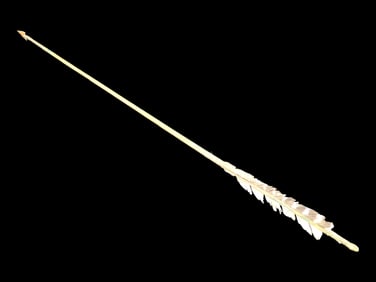 27 1/2" Historic Arrow with Flint Tip
