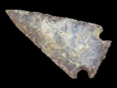 1 3/4" Corner Knotchead Pt., Stark Co., North Dakota, Ex Robert Walter Collection