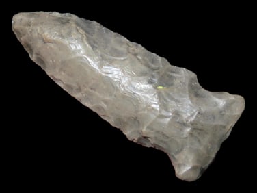 1 3/4" Side Notched Pt., Idaho, Ex Robert Walter Collection