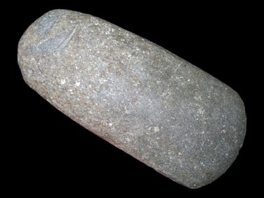 5 1/4" Porphyry Celt, Found on Joe Czia Farm, Jersey Co., Illinois Nutwood