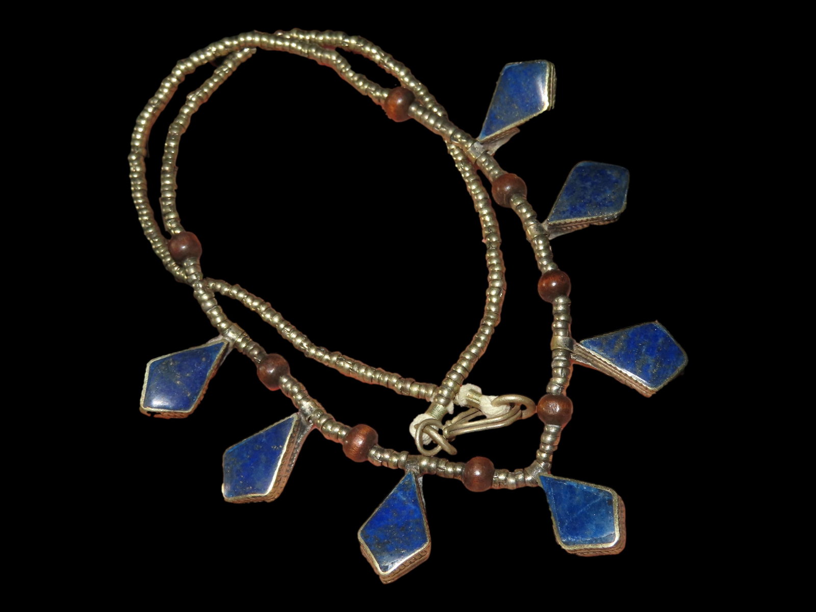 Antique Lapis Lazuli Necklace, Southern Europe/Western Asia: Antique Lapis Lazuli Necklace, Southern Europe/Western Asia