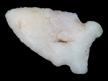 2" Qunetish Material Graham Cave, Found by Gary Nelson, Van Buren Co., Iowa