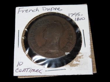 French Dupne Coin 1795-1800