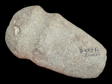 6 5/8" Full Grooved Axe., Perry Co., Illinois