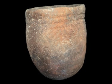 6 X 4 3/4" Restored Caddo Pot, Arkansas