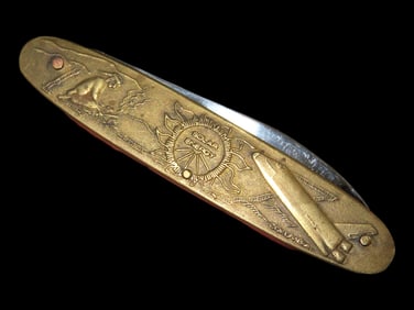 3 1/4" Solar Energy Knife, Made by Parker Cutlery
