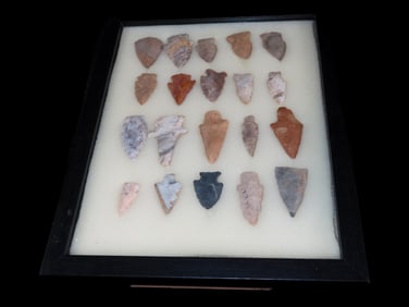 9X11" Frame of Nice Pts. Displayed