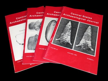 1988 Set of 4 Central States Journals