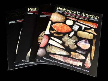 2011 Set of 4 Prehistoric American Journals