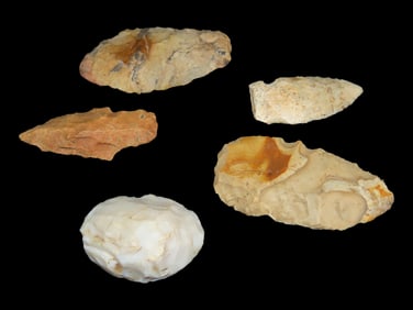 Lot of 5 Common Pts., From Midwest
