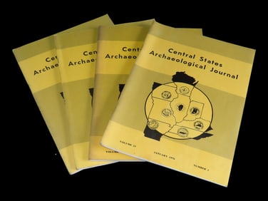 1976 Set of 4 Central States Journals