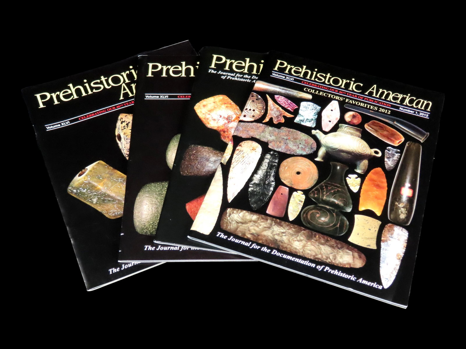 2012 Set of 4 Prehistoric American Journals: 2012 Set of 4 Prehistoric American Journals