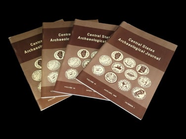 1985 Set of 4 Central States Journals