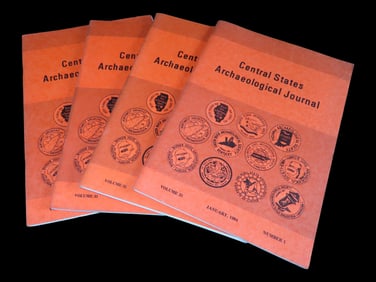 1984 Set of 4 Central States Journals
