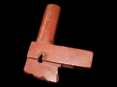 3 3/8 X 4 1/4" Catlinite Historic Pipe, Northern Plains, MT
