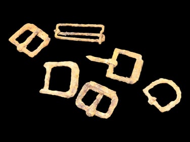 6" Misc. Buckles, Private Land of Civil War Sites, Found by Boyd Cole, Wayne Co., Tennessee