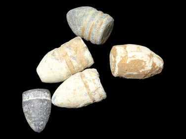 Civil War Bullets, Private Land of Civil War Sites, Found by Boyd Cole, Wayne Co., Tennessee