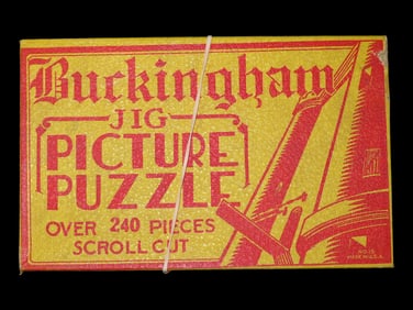 Buckingham Picture Puzzle "The Mail Express"