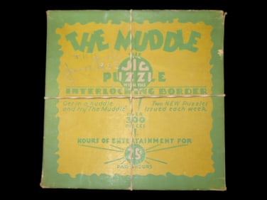 The Muddle" Jig Puzzle "Flowers of Home"