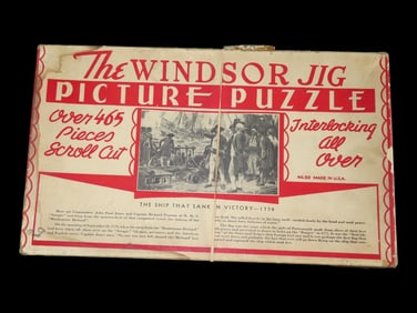 The Windsor Picture Puzzle "The Ship That Sank in Victory 1779"