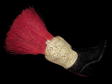 Vintage Cowboy Boot Clothing Brush
