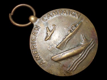 Bronze American Campaign 1941-1945 Medallion