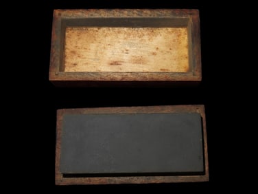 Whetstone in Wooden Box