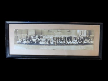 24" St Rose School B&W Group Photo dated 12/12/1913, taken by Spicer & Bumborger, Topeka, Kansas