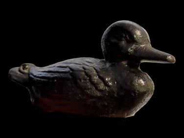 Iron Duck Paperweight