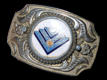 High Twelve International Mason"s Belt Buckle
