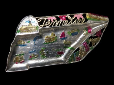 State of Tennessee Souvenir Trinket Dish