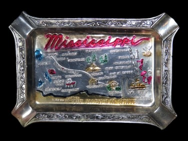 State pf Mississippi Souvenir Ash Tray